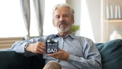 Gifts For Dad From Daughter, Son For Fathers Day - Dad Gifts From Daughter, Son - Cool Gifts For Dad, Husband, Men, Grandpa - New Dad Gifts - Men Gifts - Dad Birthday Gift - Funny Dad Mug 14 Oz, Navy -KitchenAid Shop 41KaRXF5goL