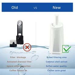 Replacement For BREVILLE Espresso Machine Water Filter, 4 PACK Replacement Breville Water Filter, Compatible With Breville Barista Express Barista Pro Barista Touch Oracle Touch BES880 BES990 BES878 -KitchenAid Shop 41KaZKVB0nL