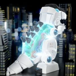 CANAFA New Electric Gear TyrannosaurusRex Light Concert Walking Dinosaur Boy TyrannosaurusRex Toy Multiplication Games -KitchenAid Shop 41Kb9sDgEjL