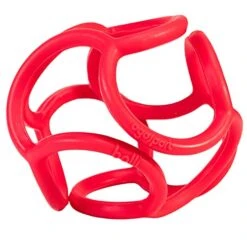 Teething Ring Tactile Sensory Ball Toy For Babies & Kids - Stretchy, Soft Non-Toxic Silicone - Ages 3 Months And Up - Red -KitchenAid Shop 41KmlA5GQlL