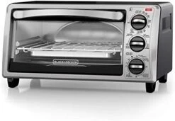 Black & Decker 4-Slice Convection Oven, Stainless Steel, Curved Interior Fits A 9 Inch Pizza, TO1313SBD 13 Black & Decker 4-Slice Convection Oven, Stainless Steel, Curved Interior Fits A 9 Inch Pizza, TO1313SBD -KitchenAid Shop 41KndnOAlFL. AC