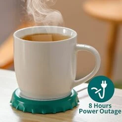 Coffee Mug Warmer,Electric Beverage Warmers For Heating Coffee, Beverage, Milk, Tea And Hot Chocolate(Green) -KitchenAid Shop 41Kx9bfdZML