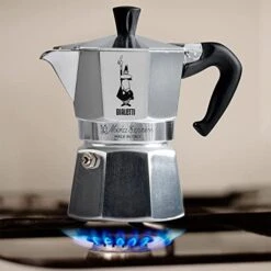 Bialetti Express Moka Pot, 6 -Cup, Aluminum Silver -KitchenAid Shop 41KzdtzPwsL
