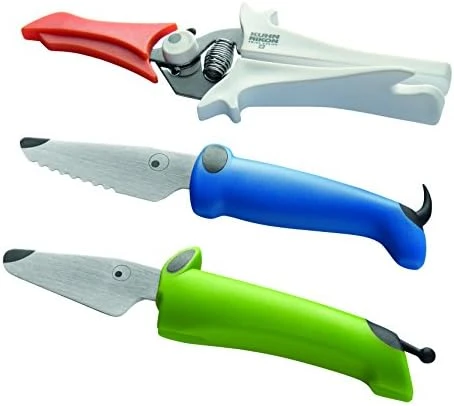 Kuhn Rikon Kinderkitchen Dog Knife Straight Blade, Sharp Enough To Cut Food But Not Small Fingers, Orange 9 Kuhn Rikon Kinderkitchen Dog Knife Straight Blade, Sharp Enough To Cut Food But Not Small Fingers, Orange - Image 7
