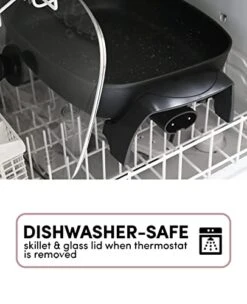 Extra Deep Nonstick Electric Skillet - Serves 6 To 8 People (10.5Qt.) -KitchenAid Shop 41LLrUdzj1L