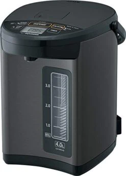 CD-NAC40BM Micom Water Boiler & Warmer, 4.0 Liter, Metallic Black