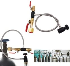 Gerneric Soda Machine Co2 Exchange Carbonator Refill Hose Fill From 20lb Co2 Tank -KitchenAid Shop 41LOyg6DjwS
