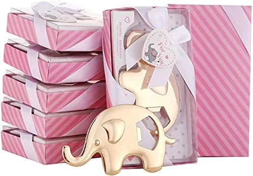 15 Pack Bottle Openers For Baby Shower Favor, Elephant Shaped Bottle Openers Girl Baby Shower Favors Birthday Bridal Shower Souvenirs Wedding Favor Gift (Pink - Elephant) 12 15 Pack Bottle Openers For Baby Shower Favor, Elephant Shaped Bottle Openers Girl Baby Shower Favors Birthday Bridal Shower Souvenirs Wedding Favor Gift (Pink - Elephant) - Image 10