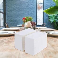 200 Pack Disposable Guest Towels Soft And Absorbent Linen-Feel Paper Hand Towels Decorative Bathroom Hand Napkins For Kitchen,Parties,Weddings,Dinners,White -KitchenAid Shop 41MEWST4X5L