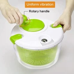Salad Spinner Large 5L Fruits Vegetable Washer Dryer, Fruits And Vegetables Dryer, Lettuce Spinner & Fruit Veggie Wash.Small Salad Spinner Kitchen Appliances And Gadgets With Handle Capacity 9 Salad Spinner Large 5L Fruits Vegetable Washer Dryer, Fruits And Vegetables Dryer, Lettuce Spinner & Fruit Veggie Wash.Small Salad Spinner Kitchen Appliances And Gadgets With Handle Capacity -KitchenAid Shop 41MGLWSrn2L
