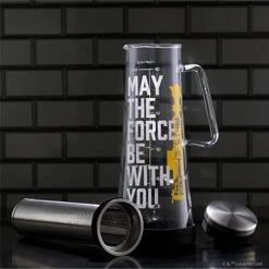 Star Wars Cold Brew Coffee Maker. 32oz/1L Cold Coffee Brewer And Infuser Filter. Glass Iced Coffee Maker Ice Tea Maker Cold Brew Pitcher. Star Wars Gift And Star Wars Kitchen Accessories -KitchenAid Shop 41MGwLqHXQL