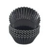Standard Black Foil Cupcake Liners Muffin Baking Cups For Party And More, 100-Count