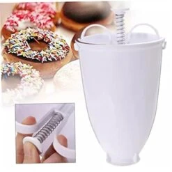Oughnut Makers,Plastic Donut Maker Manual Doughnut Machine Mold DIY Baking Tools For Kitchen Pastry Making -KitchenAid Shop 41MMEjQZMML