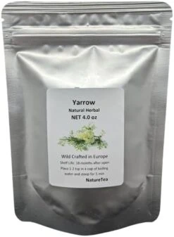 Yarrow Flower - Achillea Millefolium Loose Leaf & Flower C/S From 100% Nature (04 Oz) -KitchenAid Shop 41MOSnlT1NL. AC