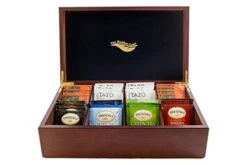 X Storage Organizer For Tea Collections, 8 Compartment W/Solid Lid (Cherrywood) -KitchenAid Shop 41MeIFLHJSL