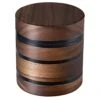 Wooden Spice Grinder - Black, 2.5inch