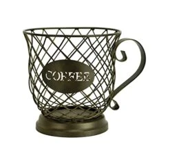 Coffee Mug Kup Keeper, Storage Basket,20 Pods