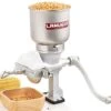 Corn Grinder, Cast Iron Hand Grain Mill Grinder, Manual Coarse Grinding Tool For Corn Beans Barley Rice, With 500ML High Hopper, Hand Crank And Table Clamp