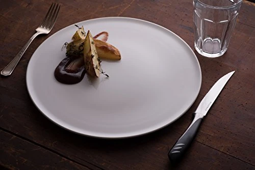 Serrated Steak Knife Set | Meat Knife Set BBQ, Meat Knife For Table | Sharp Knife Set, Dinner Knives, Gourmet Steak Knives, Black Knife Set | Serrated Steak Knives Set Of 4 4 Serrated Steak Knife Set | Meat Knife Set BBQ, Meat Knife For Table | Sharp Knife Set, Dinner Knives, Gourmet Steak Knives, Black Knife Set | Serrated Steak Knives Set Of 4 - Image 2