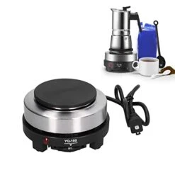 Coffee Electric Stove, 500W Electric Stove Mini Temperature Controlled Burner Kitchen Coffee Electric Stove Heater Hotplate Cooking Appliances Speed Coffee Maker Heater For Home Restaurant