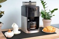 Offee Mat Rubber Backed Absorbent Hide Stain Dish Drying Mat/Dish Mat For Coffee Bar Accessories Fit Under Coffee Pot Espresso And Protect Kitchen Counter From Coffee Machine Mess -KitchenAid Shop 41MwJFUzJ7L. AC