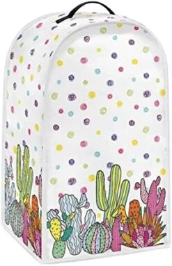 Doginthehole Colorful Mushroom Blender Cover Dust Covers Stand Mixer Or Coffee Maker Appliance Cover Food Processor Dust Cover Polyester Dust Cover Protector For Kitchen Appliance Organizer Bag -KitchenAid Shop 41N8gJHLPtL. AC