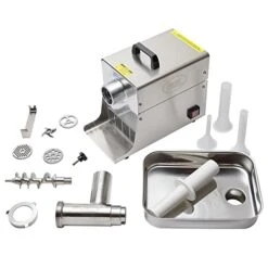 Products 17791 Big Bite #8 .5HP Stainless Steel Electric Meat Grinder, Silver -KitchenAid Shop 41NA6ivug5L
