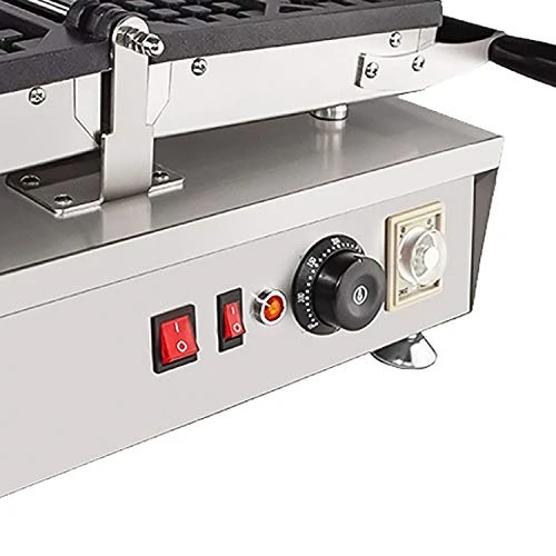 Belgian Waffle Iron | Swing Type | 4 Pcs | Professional Use | Removable Plates With Nonstick Coating | 110V 6 Belgian Waffle Iron | Swing Type | 4 Pcs | Professional Use | Removable Plates With Nonstick Coating | 110V - Image 4