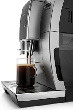 De'Longhi Dinamica Fully Automatic Coffee And Espresso Machine With Premium Adjustable Frother, Stainless Steel, ECAM35025SB -KitchenAid Shop 41NNN4wc2AL