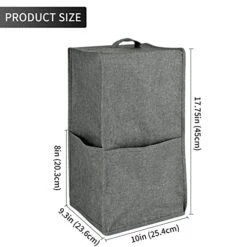 GENERIC Blender Dust Cover With Accessory Pocket Compatible With Ninja Foodi, Waterproof,Easy Clean,Grey -KitchenAid Shop 41NTxcmVoKL