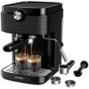 Espresso Machine 15 Bar Fast Heating Expresso Coffee Machines With Milk Frother/Steam Wand, Manual Latte & Cappuccino Maker, 1300W, Black -KitchenAid Shop 41NVZeXBNpL
