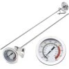Cooking Thermometer For Deep Fry With 15'' Stainless Steel Food Grade Probe And Clip, Fast Instant Read 2" Dial, Optimum Temperature Zones - For Turkey,Beef,Lamb, Seafood Cooking -KitchenAid Shop 41NVjEJbMxL