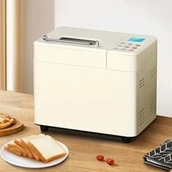 MBJ Bread Maker Home Bread Maker Multifunctional Fully Automatic And Dough Fermentation Breakfast Toaster -KitchenAid Shop 41NcU8nS9LL