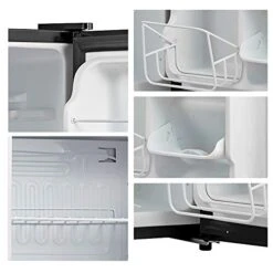 Midea MRM31A4ABB Compact All Refrigerator, Thermoelectric Mini 3.1 Cubic Feet-for Home, Office, Dorm, Fridge Black -KitchenAid Shop 41Nl6jhymeL