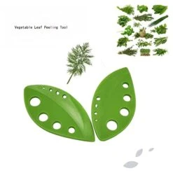 Herb Stripper, 8 Holes Kitchen Herb Leaf Stripping Tool, Herb Pealer Suit For Kale, Collard Greens, Thyme, Basil, Rosemary Stripper. Curved Edge Can Be Used As A Kitchen Gadgets. -KitchenAid Shop 41NngWaQcnL