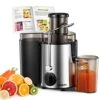 Juicer Machines, AIHEAL Juicer Vegetable And Fruit Easy To Clean, Centrifugal Juicer With 3 Speed Control, Upgraded 400W Motor, Cleaning Brush And Recipe Included -KitchenAid Shop 41O00kYIJvL