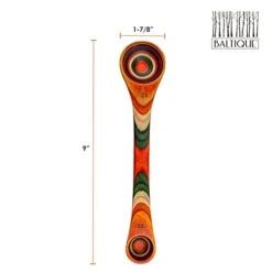 Ique Marrakesh Collection 2 In 1 Wooden Measuring Spoon With Tablespoon And Teaspoon Measurements -KitchenAid Shop 41O5EtEqM5L