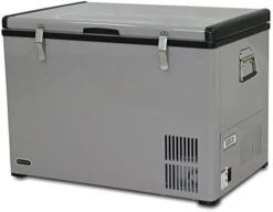 FM-65G 65 Quart Portable Refrigerator And Deep, AC 110V/ DC 12V, Real Chest Freezer For Car, Home, Camping, And RV With-8°F To 50°F Temperature Range, Gray, One Size -KitchenAid Shop 41O5tAgmNZL. AC