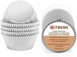 Fbera Gold Foil Muffin Cupcake Liners/Baking Cups Standard Size, 100-Count -KitchenAid Shop 41O9JFBekHL. AC