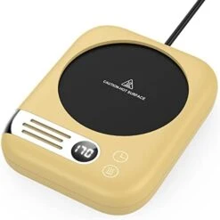 Mug Warmer&Coffee Mug Warmer With 3-TEM Settings, Coffee Warmer For Desk Auto Shut Off, Coffee Cup Warmer For Desk With Digital Display, Smart Cup Warmer For Coffee/Milk/Tea/Beverage/Chocolate -KitchenAid Shop 41OFAQhmg3L. AC