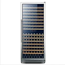ADOORO Storage Fridge Wine Fridge House Company Wine Cooler Dual Zone Stainless Steel Door Built-in Display Wine Cave