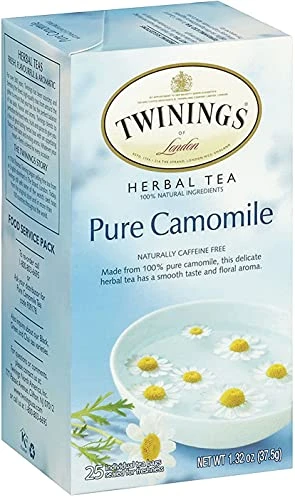 Twinings Of London Pure Camomile Herbal Tea Bags, 25 Count 4 Twinings Of London Pure Camomile Herbal Tea Bags, 25 Count - Image 2