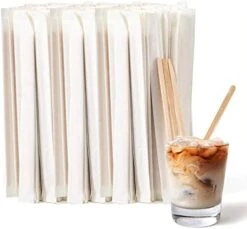 1000 Pcs Coffee Stirrers 5.5 Inch Wood Coffee Stir Sticks Individually Wrapped Wooden Stir Sticks Disposable Wood Stir Sticks Eco-Friendly Wood Coffee Stir Sticks For Coffee, Cocktail (1000 PCS) 7 1000 Pcs Coffee Stirrers 5.5 Inch Wood Coffee Stir Sticks Individually Wrapped Wooden Stir Sticks Disposable Wood Stir Sticks Eco-Friendly Wood Coffee Stir Sticks For Coffee, Cocktail (1000 PCS) -KitchenAid Shop 41ORDRhjcdL. AC