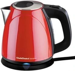 'sChoice 673 Cordless Compact Electric Kettle Features Boil Dry Protection & Auto Shut Off Easy Pour, 1-Liter, Red -KitchenAid Shop 41ORkJkk8AL. AC