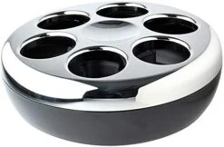 Helios Pure Bottle Cooler Black And Chrome, 30 X 30 X 10.9 Cm 19 Helios Pure Bottle Cooler Black And Chrome, 30 X 30 X 10.9 Cm -KitchenAid Shop 41OfO1CONqL. AC