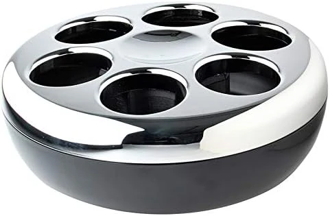 Helios Pure Bottle Cooler Black And Chrome, 30 X 30 X 10.9 Cm 10 Helios Pure Bottle Cooler Black And Chrome, 30 X 30 X 10.9 Cm - Image 8