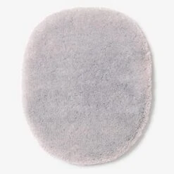 BrylaneHome Luxe Rectangular Bath Rug Bath Mat - 24I W 40I L, Spa Blue -KitchenAid Shop 41OkmEAmRXL. AC