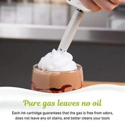 BLUE FLAG Mint Flavor Whipped Cream Chargers N2O Nitrous Oxide 8-Gram Cartridge For Whipper Whipped Cream Dispenser(50 Packs) -KitchenAid Shop 41OlE5kRiGL