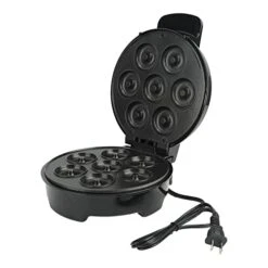 Mini Donut Maker, Electric Press Machine For Quick Breakfast And Desserts - Black US Plug 110V 1000W 8 Mini Donut Maker, Electric Press Machine For Quick Breakfast And Desserts - Black US Plug 110V 1000W -KitchenAid Shop 41OsLmsddbL