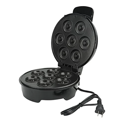 Mini Donut Maker, Electric Press Machine For Quick Breakfast And Desserts - Black US Plug 110V 1000W 5 Mini Donut Maker, Electric Press Machine For Quick Breakfast And Desserts - Black US Plug 110V 1000W - Image 3